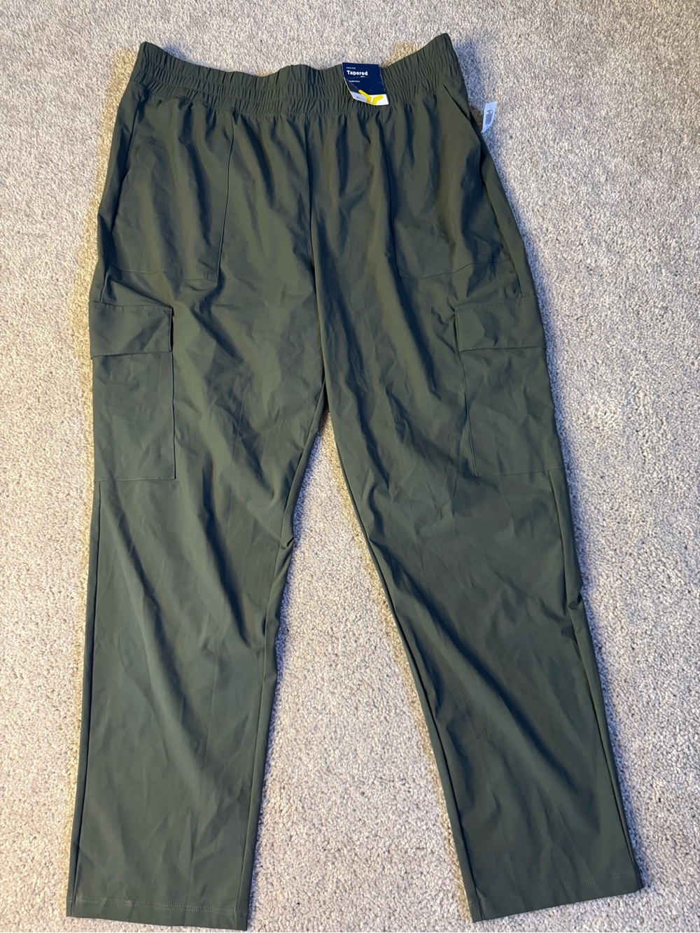 Old Navy Dark Olive Green Cargo Pants -XL TALL